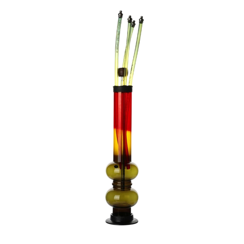 4-Man Acrylic Rasta Bong