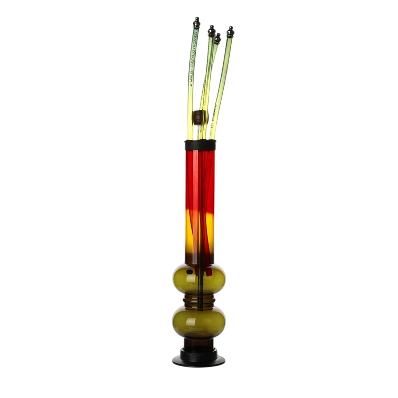 4-Man Acrylic Rasta Bong