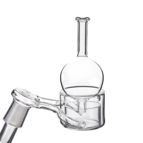 50mm XXL Thermal Quartz Banger and Carb Cap Set 45° joint