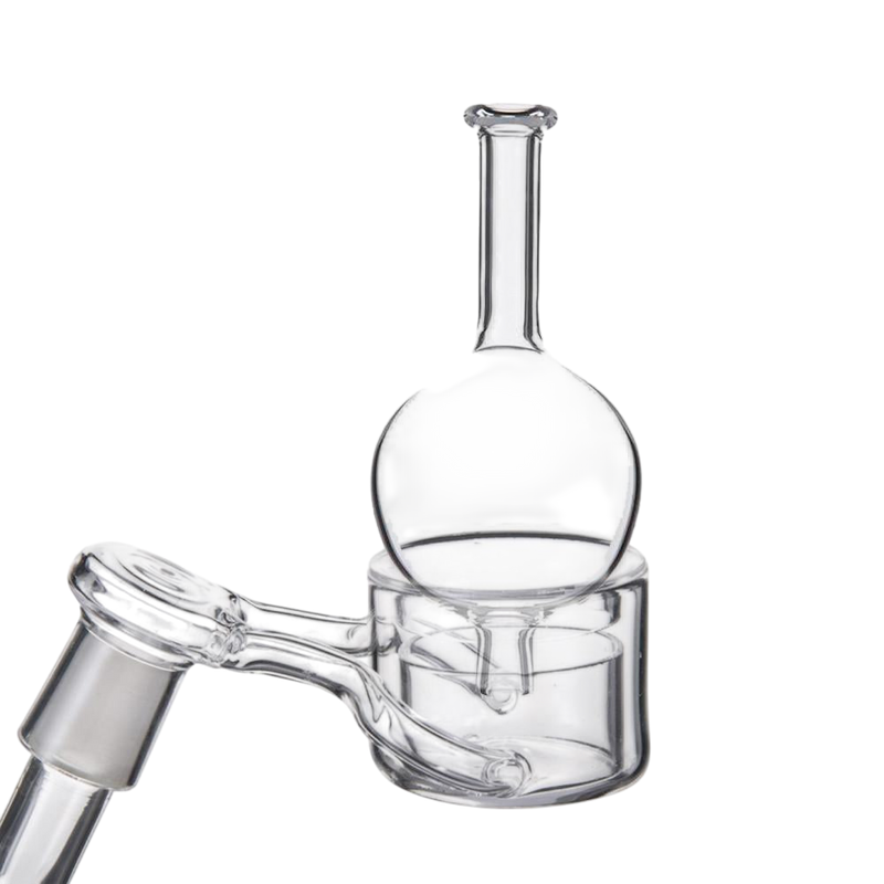 50mm XXL Thermal Quartz Banger and Carb Cap Set 45° joint