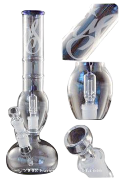 5mm Removable Perc Bong 'Mad Professor'