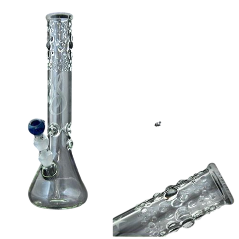 7mm Glass Bong Messias Illusion Ice 7mm