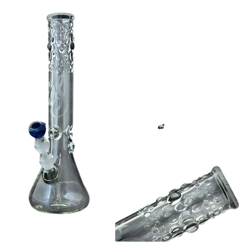 7mm Glass Bong Messias Illusion Ice 7mm