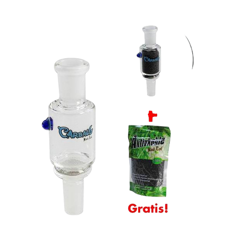 Black Leaf  Carball Cylinder Activated Charcoal Filter Adapter