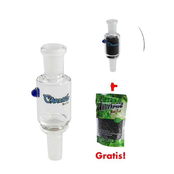 Black Leaf  Carball Cylinder Activated Charcoal Filter Adapter