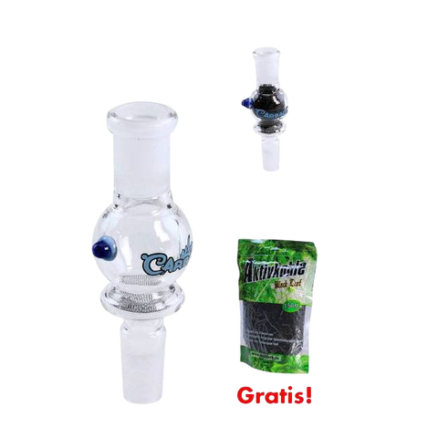 Black Leaf Carball Activated Charcoal Filter Adapter