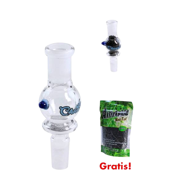 Black Leaf Carball Activated Charcoal Filter Adapter