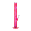 Black Leaf Glass Bong Ice LED-Light neon