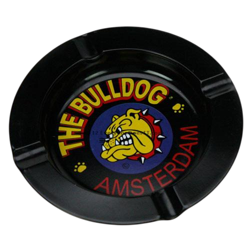 Bulldog Coffee Shop Ashtray Metal