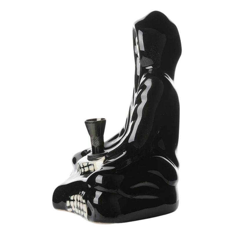 Ceramic Reaper Bong Sitting Down