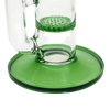 Chainsaw Double Honeycomb Disc Perc Bong