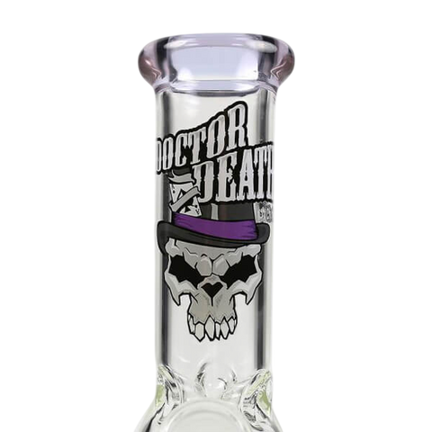 Chongz Dr. Death "Negligible..Exist?" 20cm Glass Water Pipe
