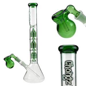 Chongz Nasty Triple Tree Perc Beaker Bong