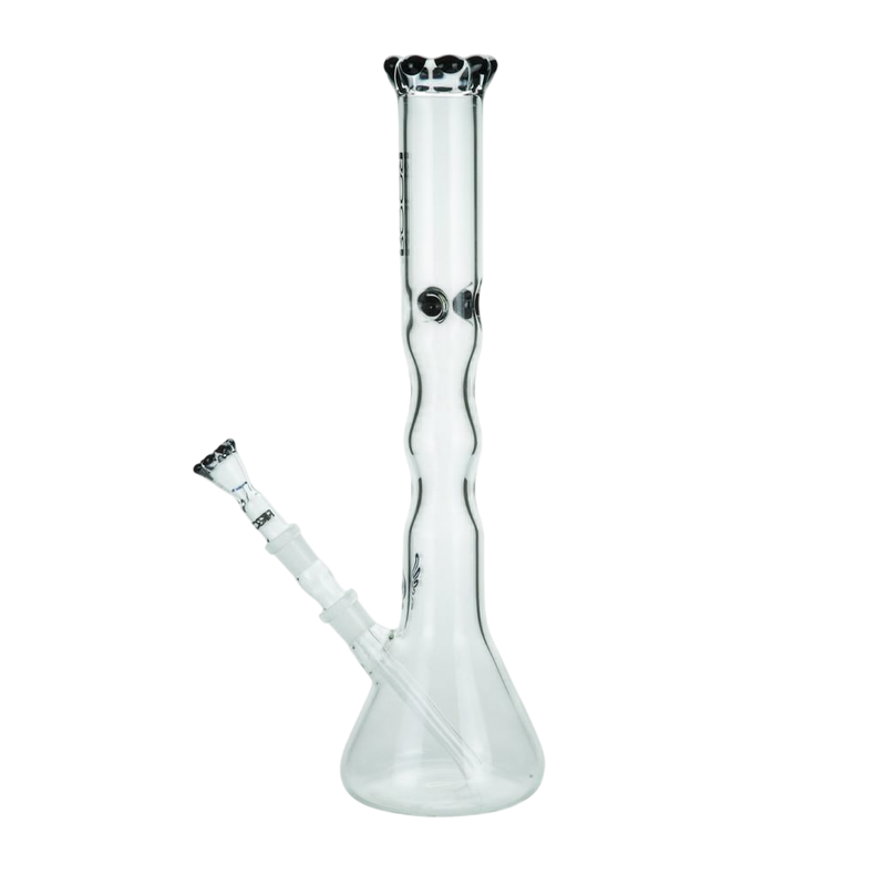 Custom Bong Little Sista 5mm Black Lines