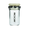Custom XL Crown Stash Jar with Corked Lid