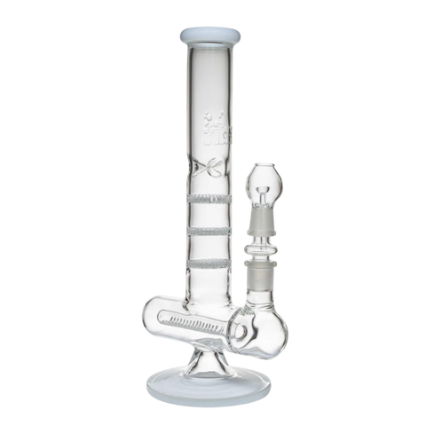 Dab Rig With Inline Perc And Triple Honeycomb Perc