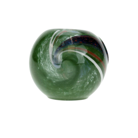 Irish Eyes Glass Spoon Pipe
