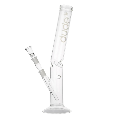 Lean Back With Ice Twist Bong Set Large
