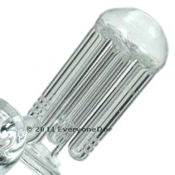 Percolator Glass Bong With Splash Guard