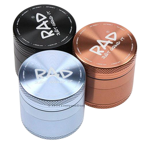 RAD Smoking - Aluminium 4 Part Grinder Sifter 38mm