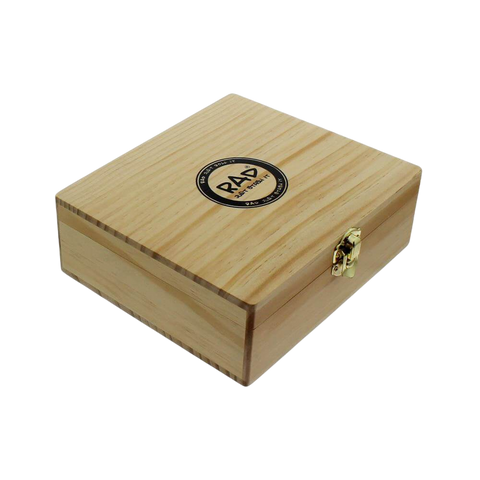 RAD Wooden Rolling Box