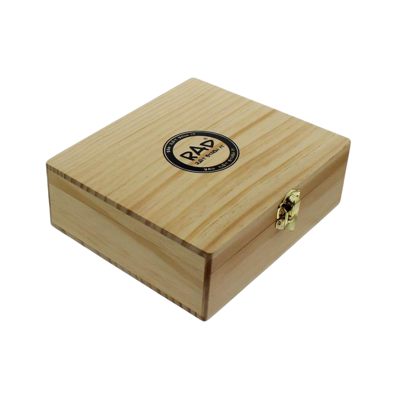 RAD Wooden Rolling Box