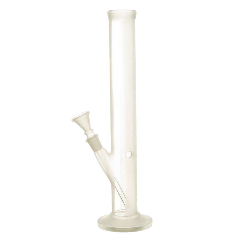 Sandblasted Borosilicate Glass Bong 14.5 Straight Tube