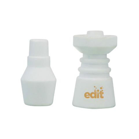 Two in One Domeless Ceramic Nail 10mm Male and Female