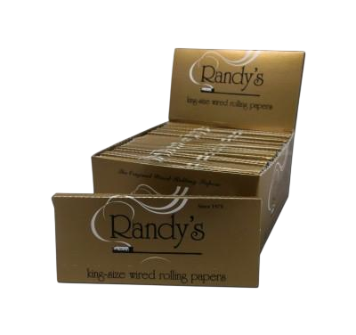 Wired King Size Rolling Papers 110mm Gold