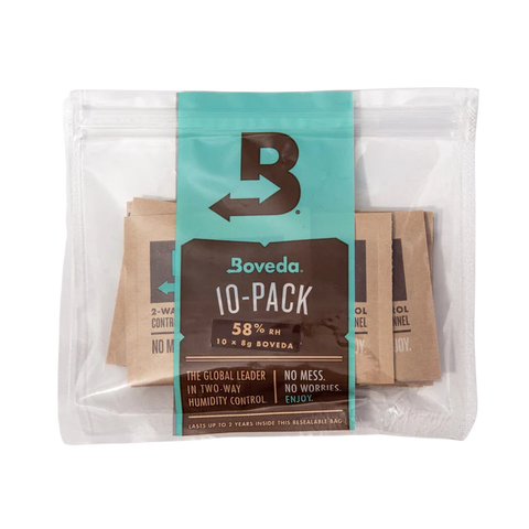 58% Boveda 8g Pack individually overwrapped