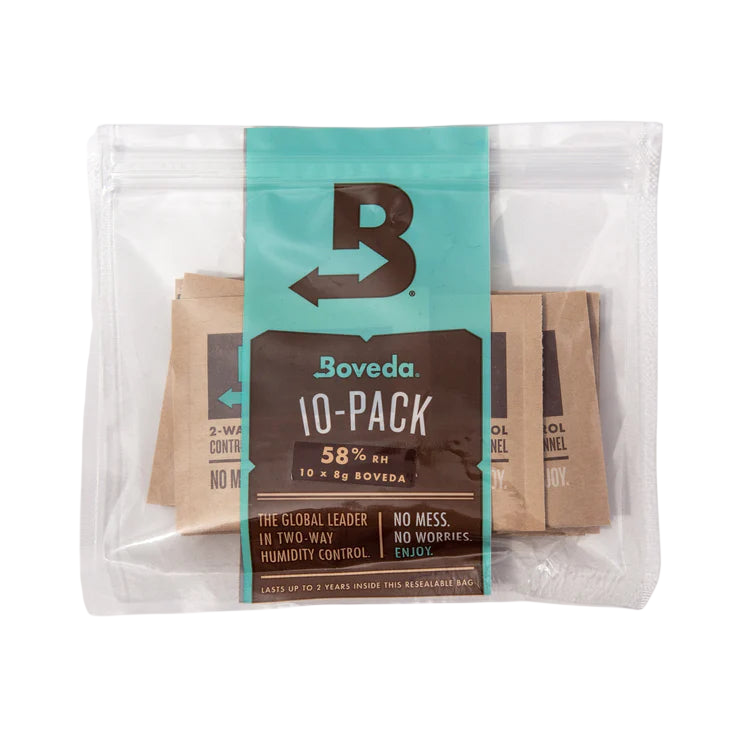 58% Boveda 8g Pack individually overwrapped