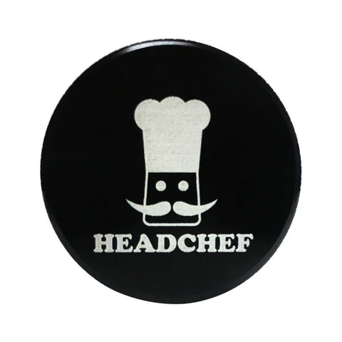 Head Chef Mini 2-Piece Grinder Black 30mm