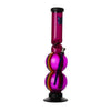 Coloured Acrylic Double Bubble Bong