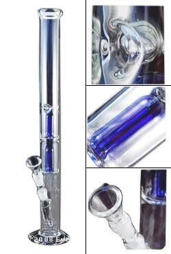 Percolator Bong-Blue Double Dome Perc