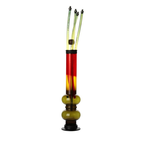 4-Man Acrylic Rasta Bong