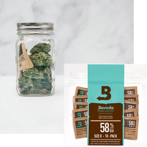 58% Boveda 8g Pack individually overwrapped