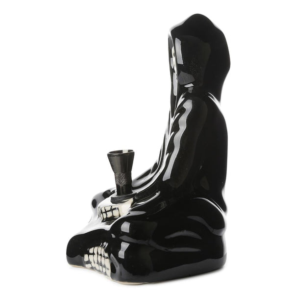 Ceramic Reaper Bong Sitting Down