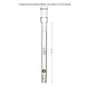 Replacement  Downstem diffuser 14.5 male to 14.5mm female