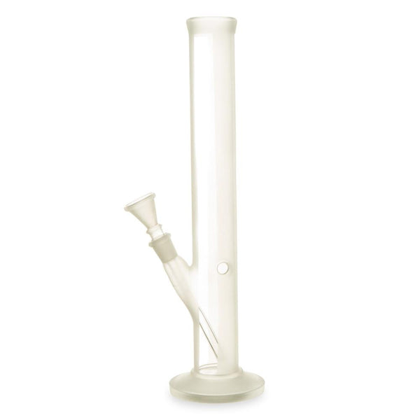 Sandblasted Borosilicate Glass Bong 14.5 Straight Tube