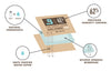 100 Individually Wrapped 8g Boveda 62% Pack