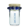 Custom XL Crown Stash Jar with Corked Lid