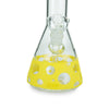Black Leaf - Silly Skin Flask Bong with Silicone Skin