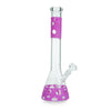 Black Leaf - Silly Skin Flask Bong with Silicone Skin