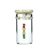 XL Stash Jar with Corked Lid Rasta Logo