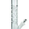 Spike' Cylinder Bong in Ice Black