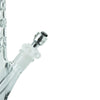 Spike' Cylinder Bong in Ice Black