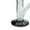 Spike' Cylinder Bong in Ice Black