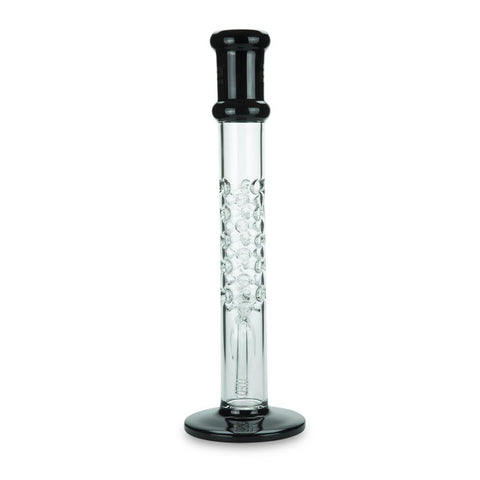 Spike' Cylinder Bong in Ice Black