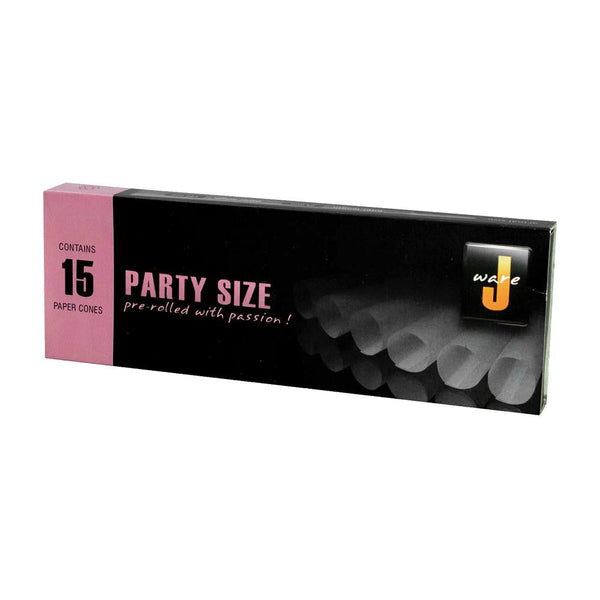 J-Ware Pre-Rolled Paper Cones - Party Size 15 Pack