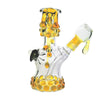 Bumblebee Honey Bubbler Oil Rig | Lion Glass